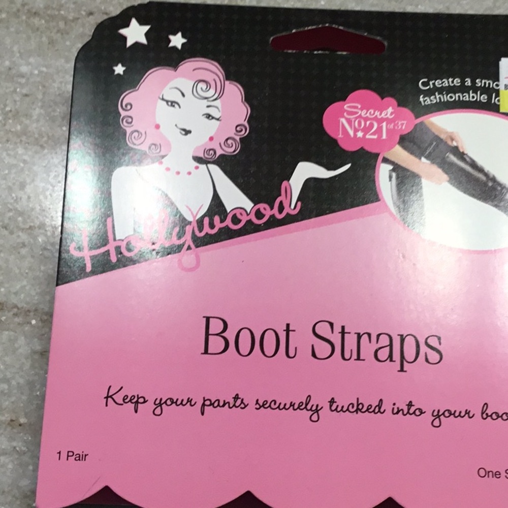 Hollywood Boot straps brand new in package